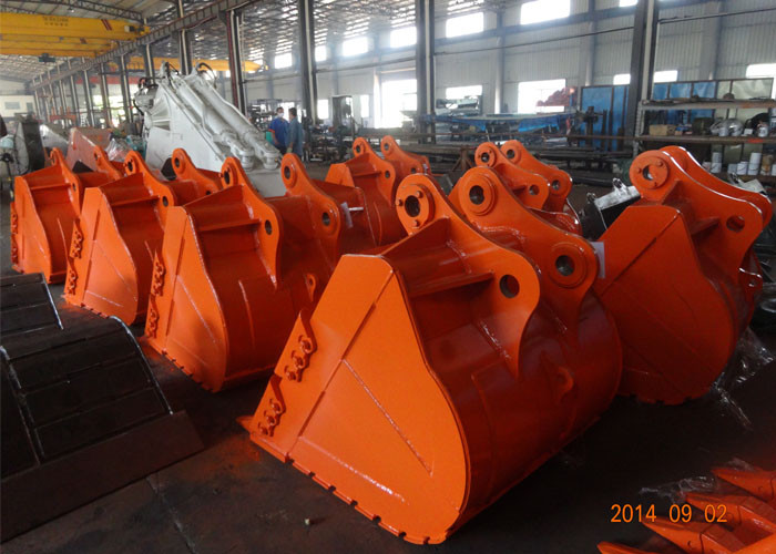 Bagian Excavator Penambangan Batu Excavator Bucket Ditch Cleaning Bucket