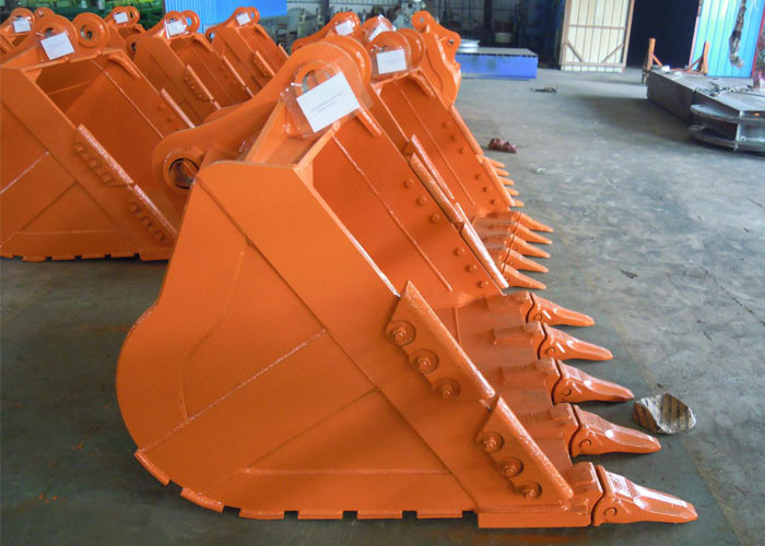 Bagian Excavator Penambangan Batu Excavator Bucket Ditch Cleaning Bucket