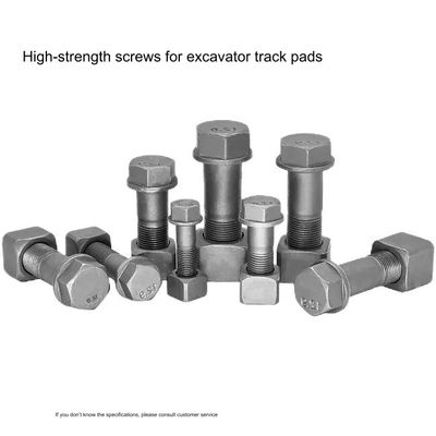 Penggali Track Plat Track Sepatu Track Baja Pad Bolt Dan Nut20*57 20*65 22*65 22*72 24*75
