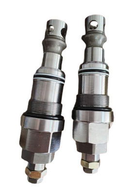 PC200-7 PC200-8 Suku Cadang Excavator Safety Relief Valve 100% Baru