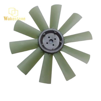 Liugong 915C Excavator Fan Blades Untuk Penyebaran Panas Dan Pengurangan Suhu 4 Lubang 10 Blades