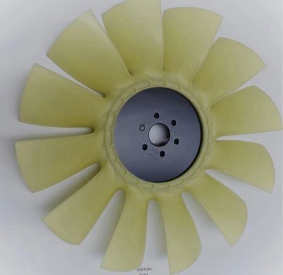 Suku cadang asli Excavator Fan Blade 6D102 Excavator