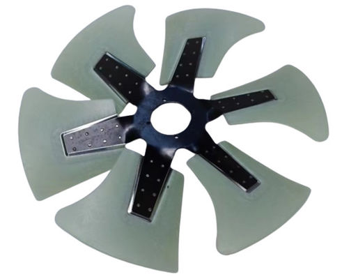 Isuzu 6HK1 Excavator Fan Blades 6 Blades 4 Lubang Untuk Kinerja Pendingin yang Optimal
