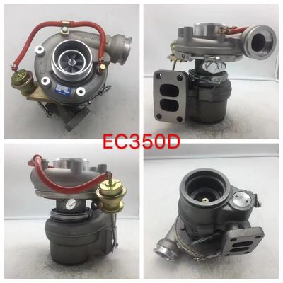 Bagian mesin Excavator yang ditingkatkan EC350D Turbocharger 04915622