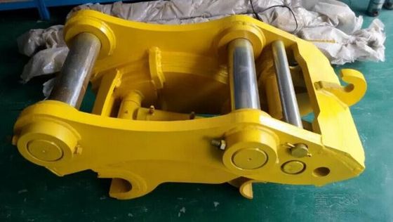 Q345 Steel Excavator Quick Coupler Sertifikat BV Jenis Tugas Berat